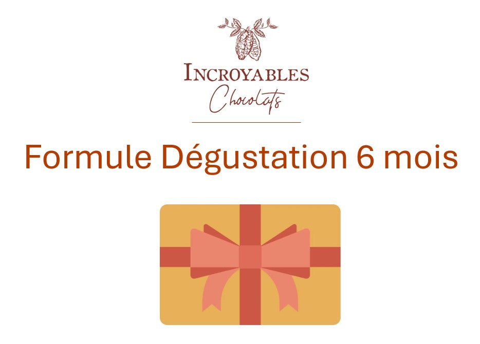 Carte Cadeau Incroyables Chocolats