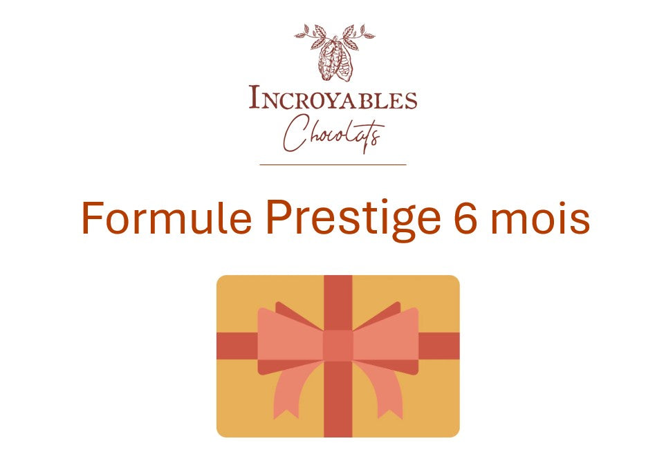 Carte Cadeau Incroyables Chocolats