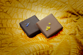 Coffret de chocolats pour Noël