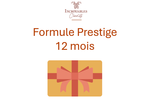 Carte Cadeau Incroyables Chocolats