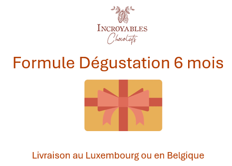 Carte Cadeau Incroyables Chocolats